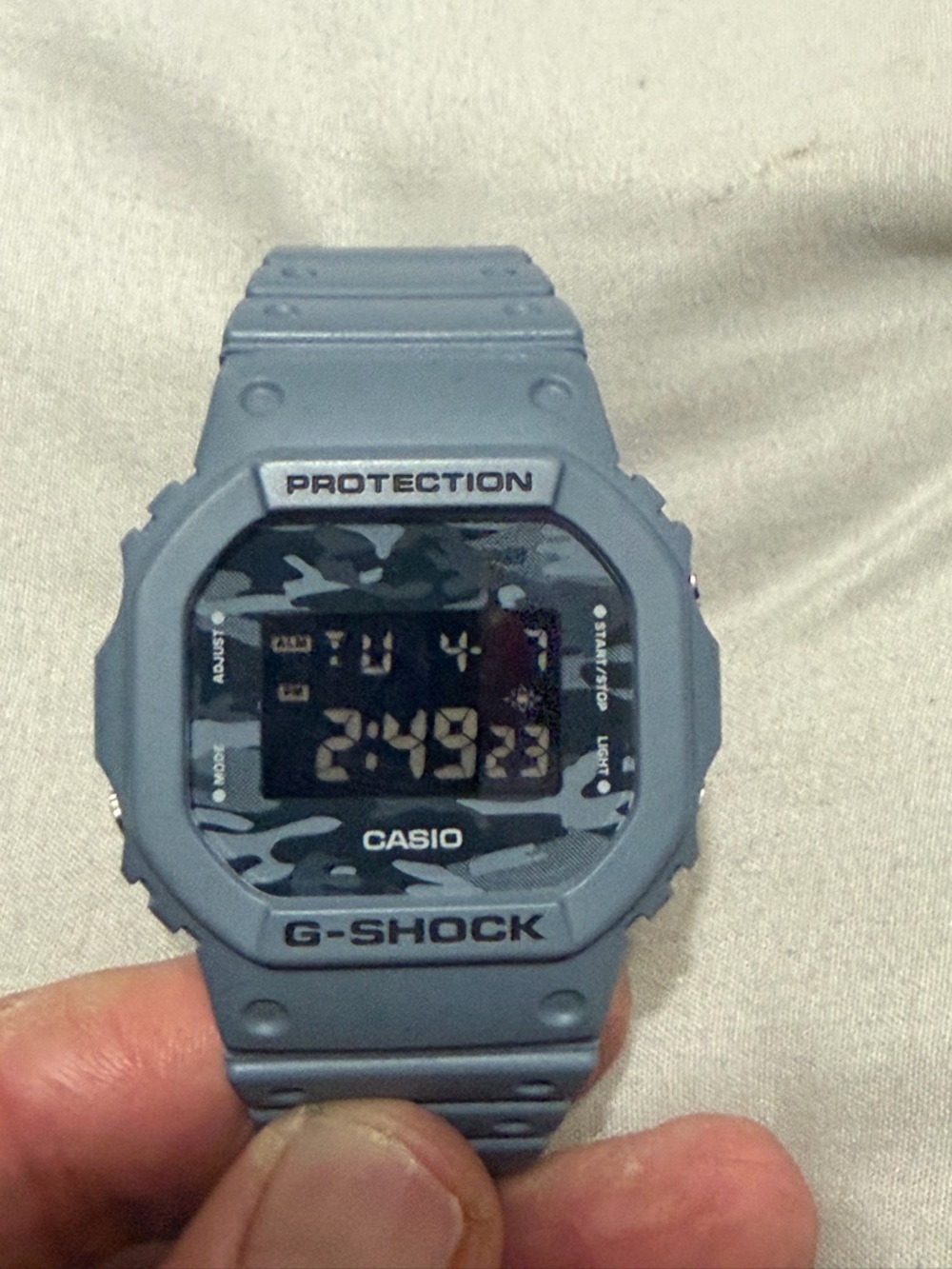 Casio G-Shock Digital Watch in Slate gray camo - Picture 7 of 7